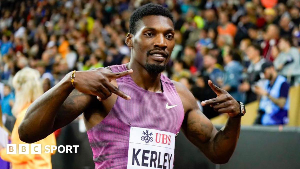 Enhanced Games: USA sprinter Fred Kerley becomes first track athlete to join controversial event
