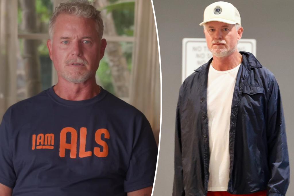 Eric Dane shows ALS signs in first sighting since missing 'Grey's...