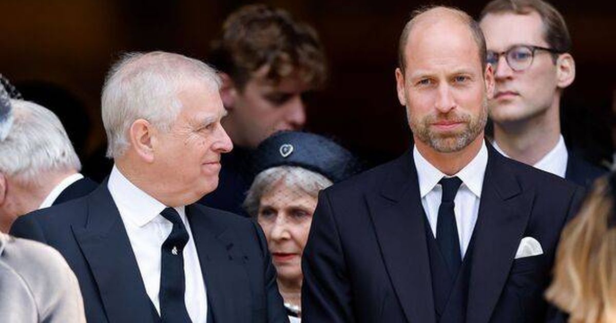 Expert lip reader reveals Prince Andrew's comments to 'furious' Prince William - The Mirror