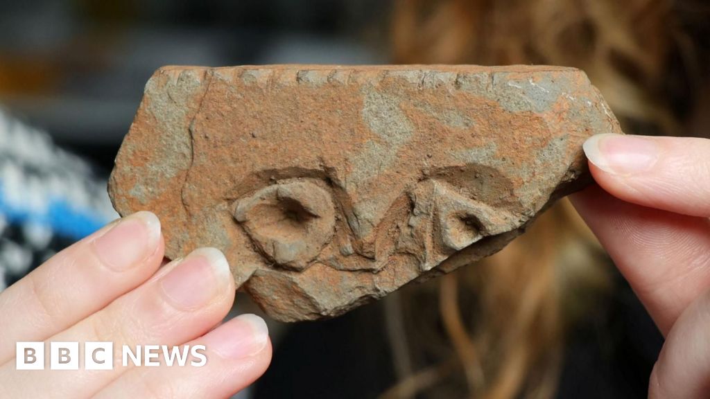 Fife archaeological find could be 'rare' carving of a face