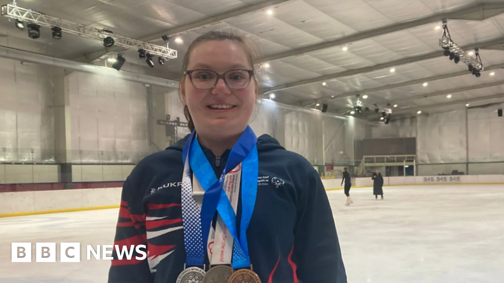 'Figure skating helped me after suffering stroke as a baby'
