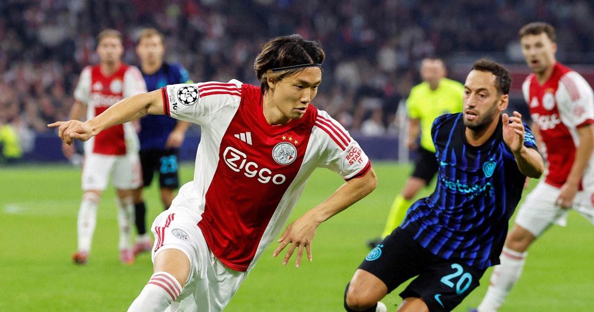Football: Itakura makes Champions League debut as Ajax lose to Inter