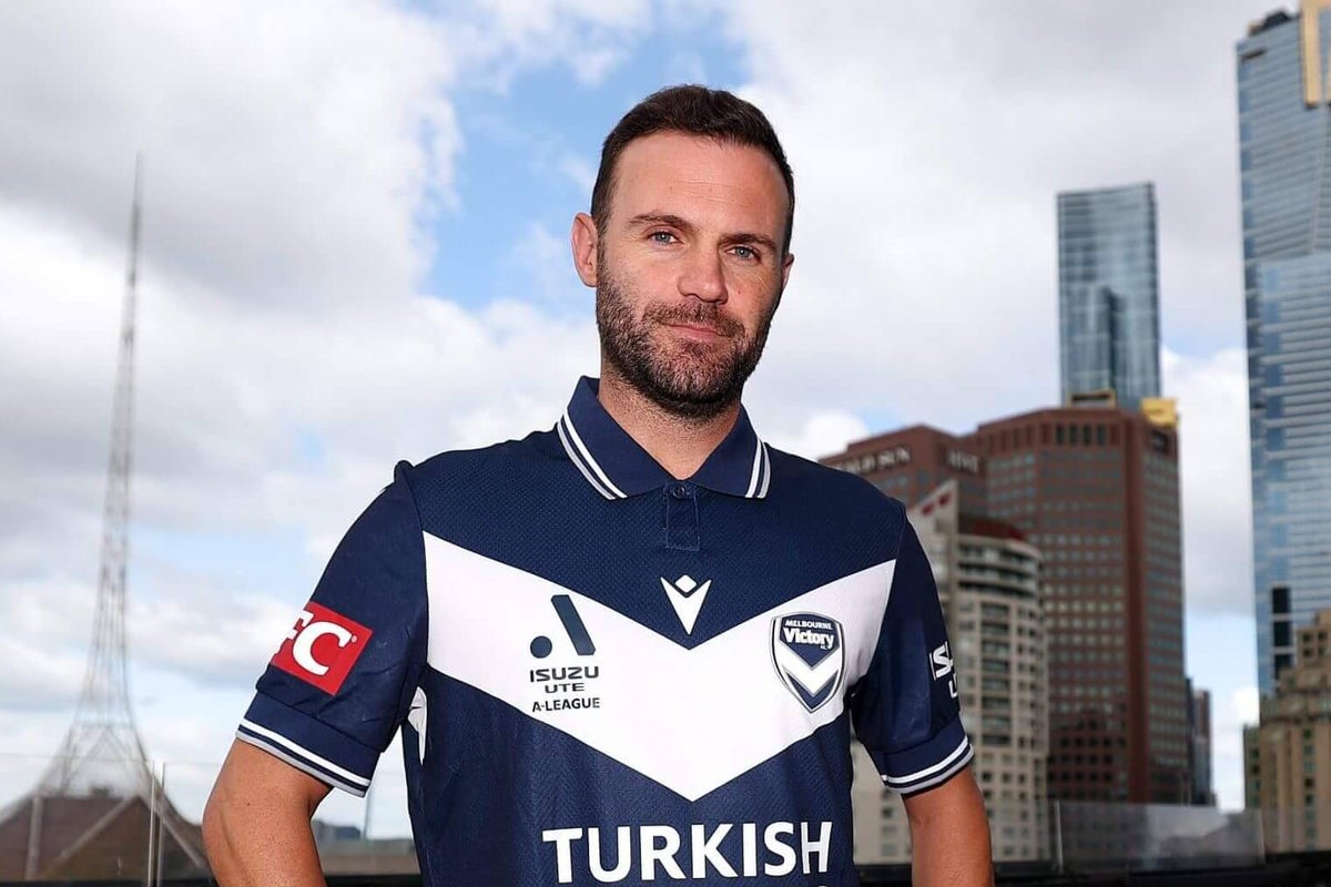 Former Manchester United midfielder Juan Mata signs for Melbourne Victory on one-year deal