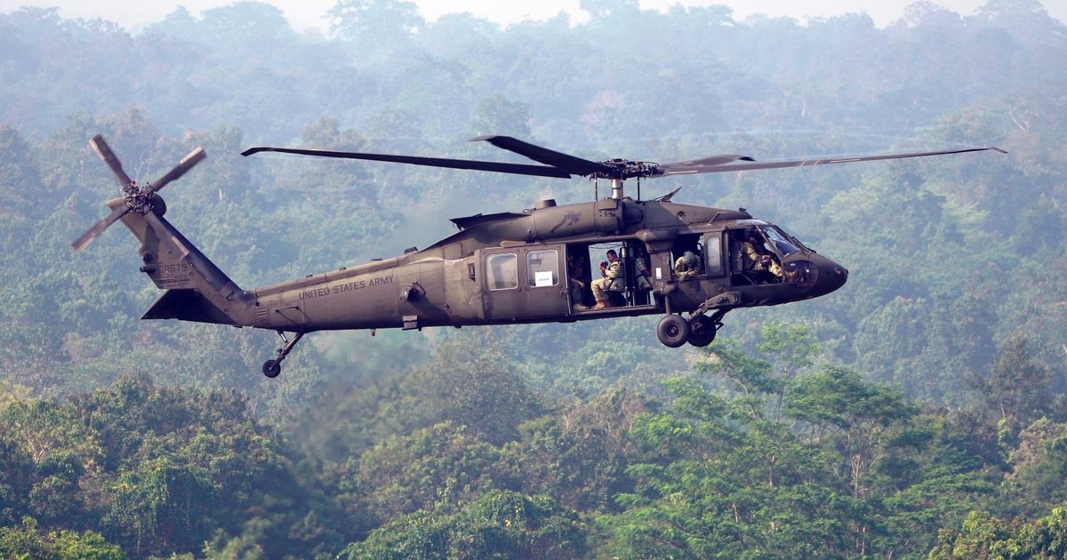Four soldiers killed in horror helicopter crash as Black Hawk 'explodes'