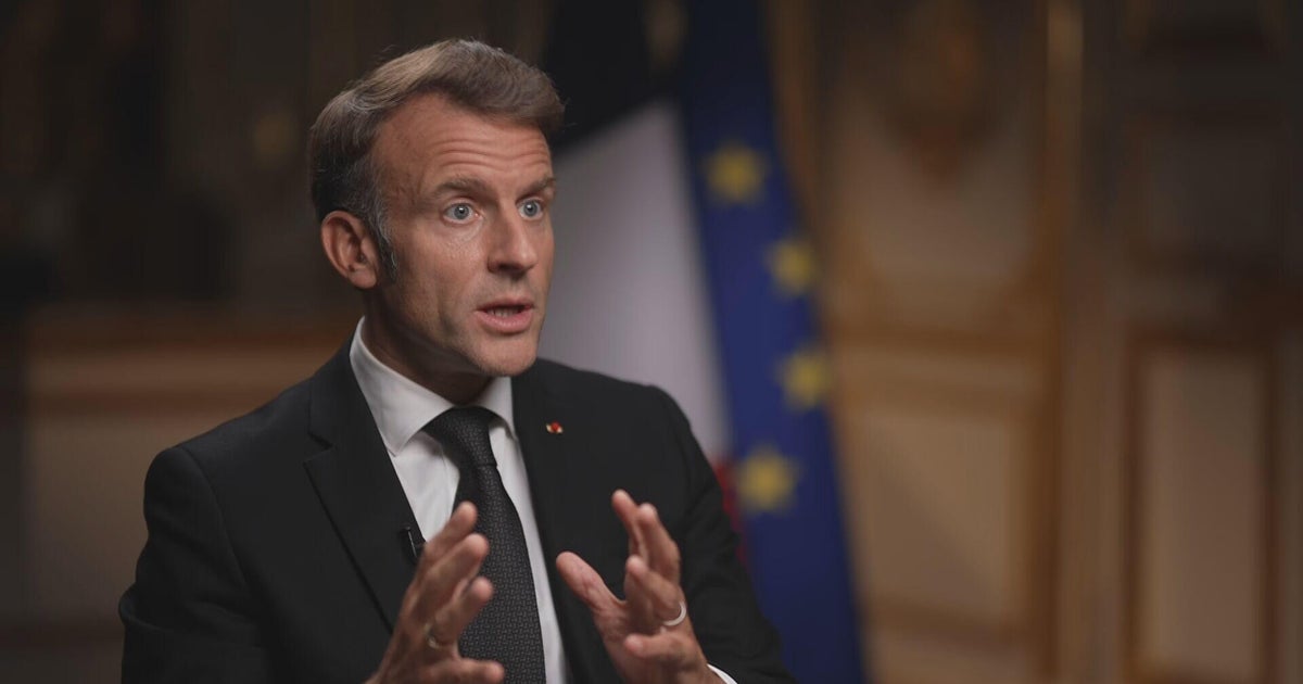 French President Macron says recognition of Palestinian state is necessary to combat Hamas