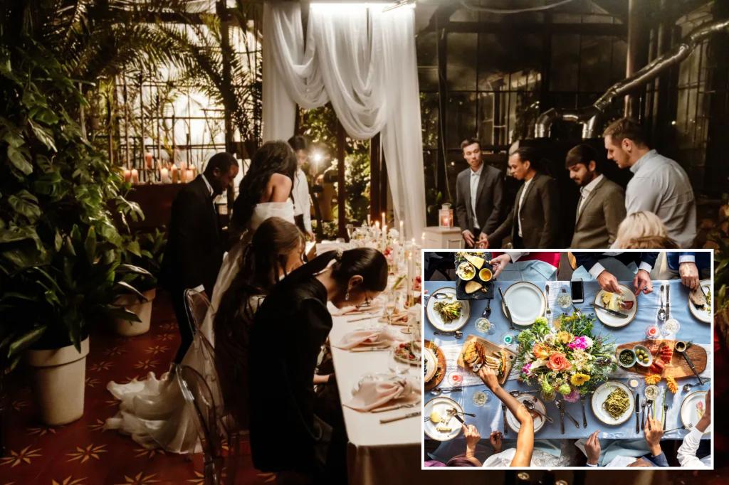 Friend slammed by groom's family for 'selfish' act on the...