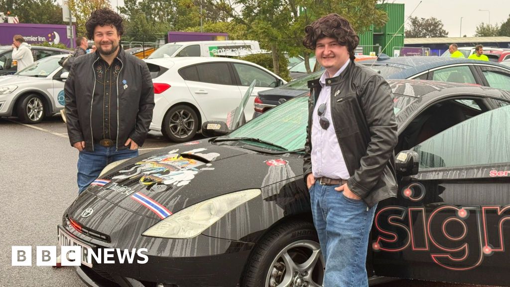 Friends create Knight Rider car for European rally