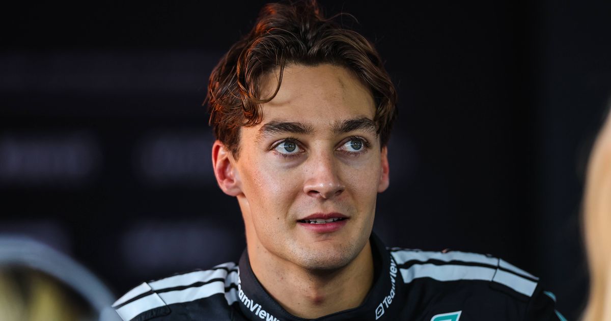 George Russell misses Azerbaijan GP duties through illness as Mercedes issue statement - The Mirror