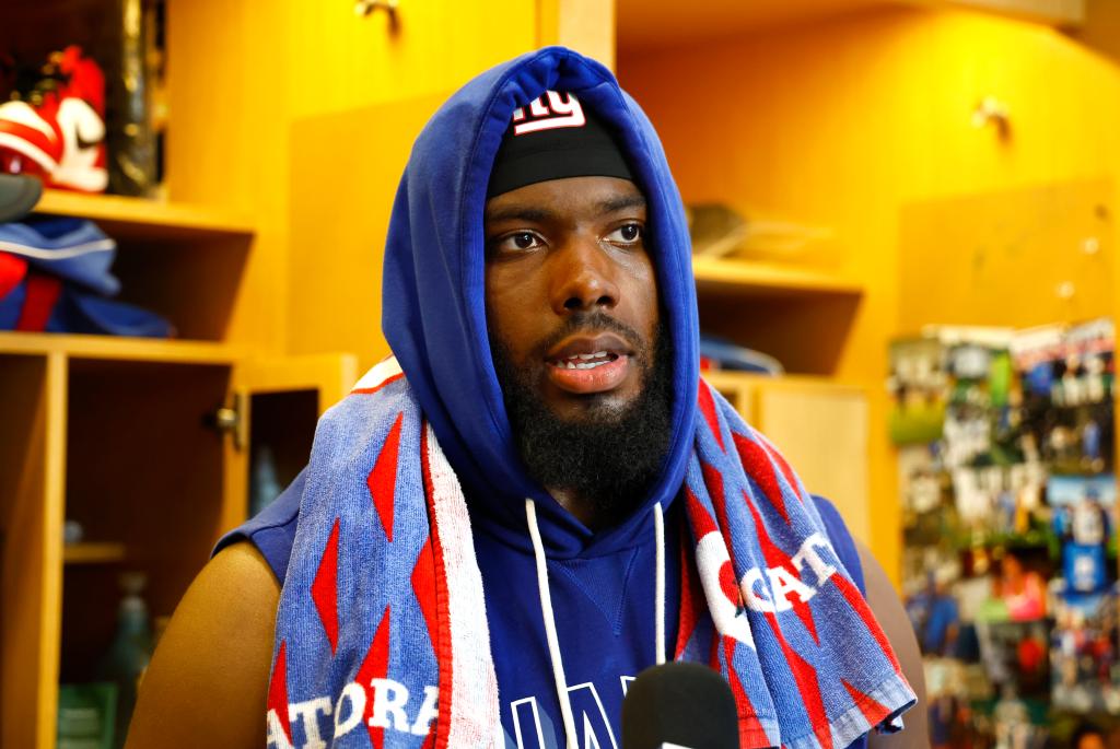 Giants' Andrew Thomas feels a lot different this week with season...