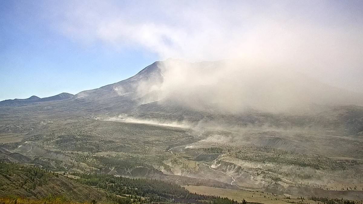 Haze over America's deadliest volcano sparks fears of an eruption