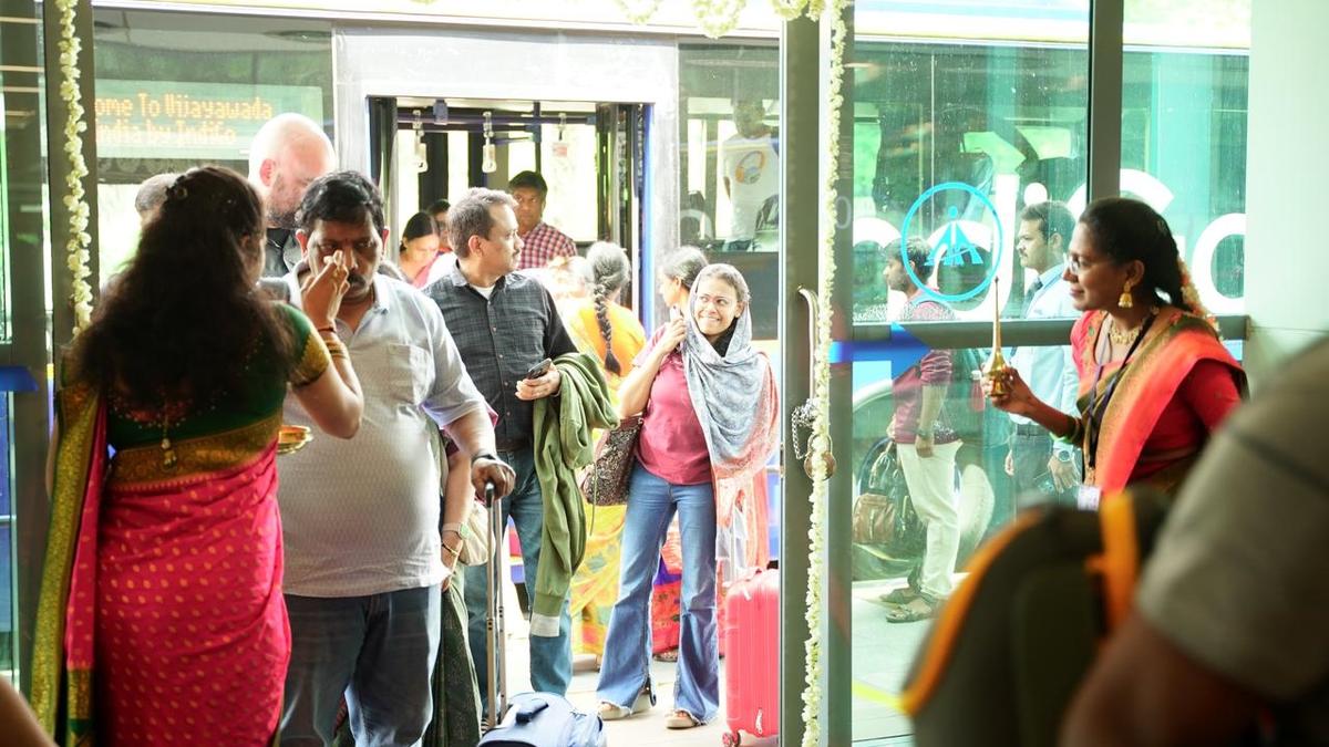 Health and cultural programmes mark Yatri Sewa Diwas at Vijayawada airport