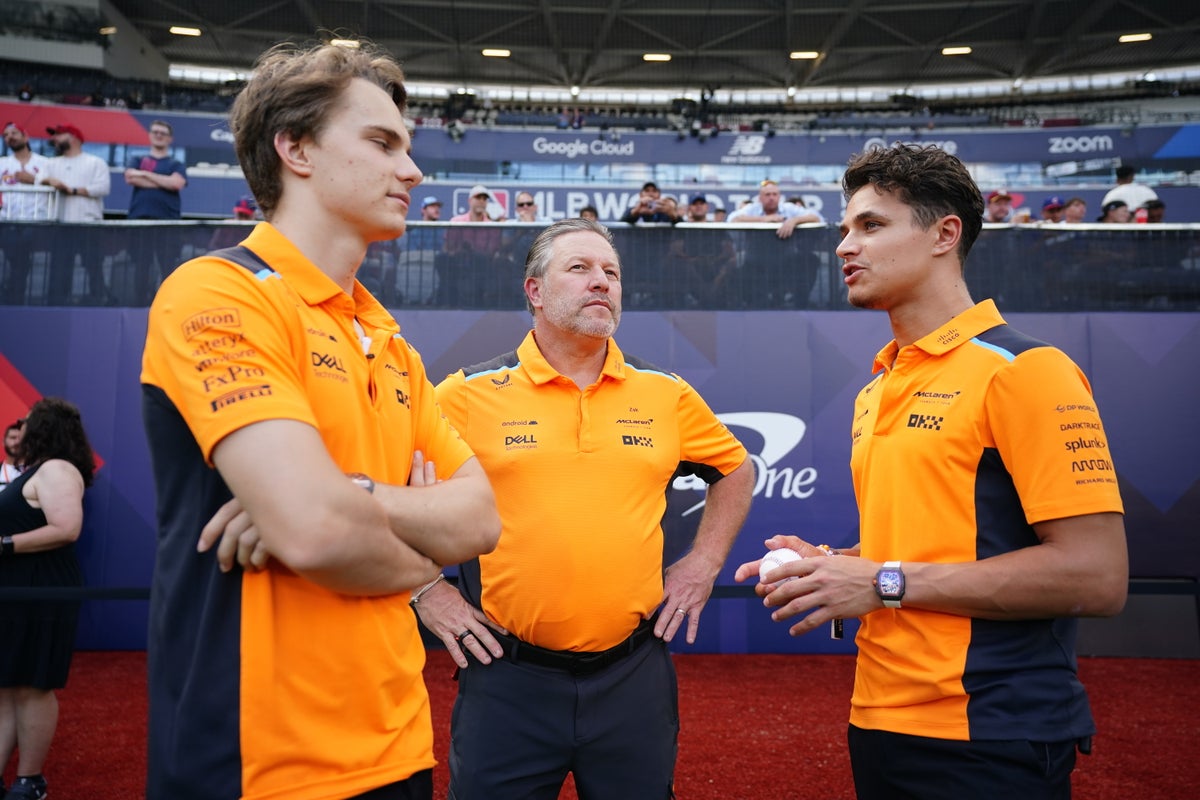 How can McLaren win the F1 constructors' championship in Azerbaijan?