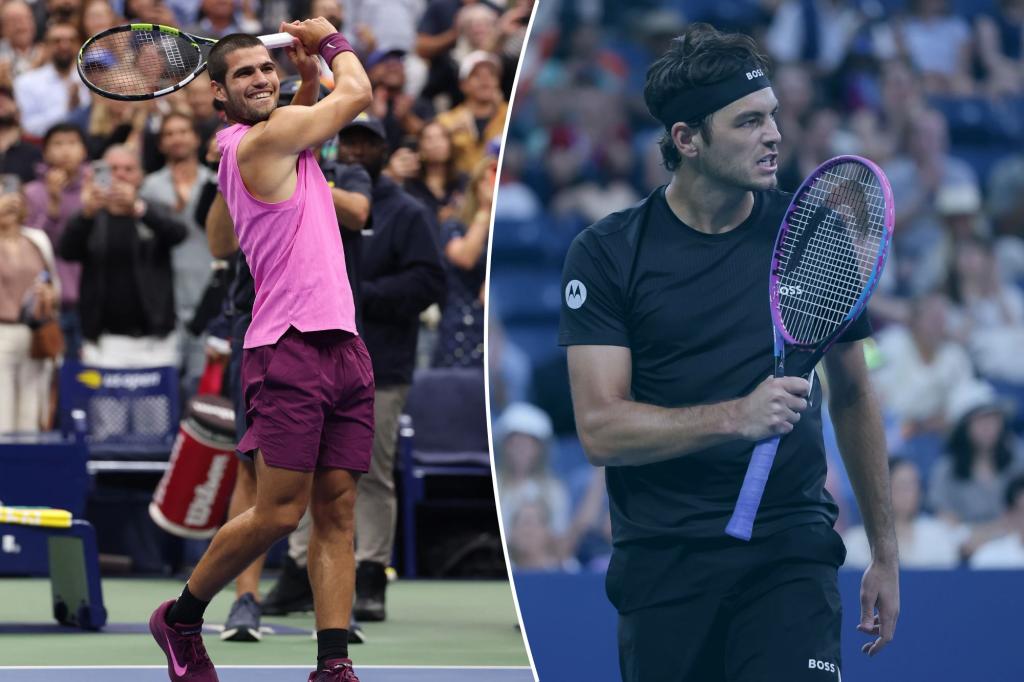 How to watch Carlos Alcaraz and Taylor Fritz in the 2025 Laver Cup...