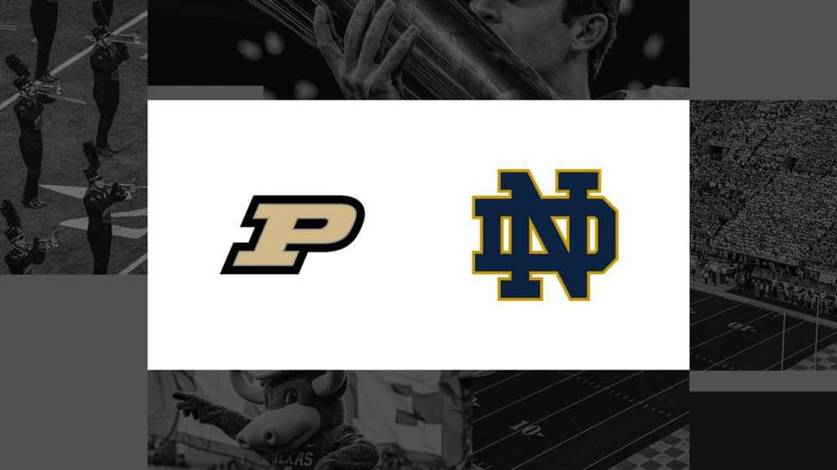 How to watch Purdue at No. 24 Notre Dame: TV channel and streaming options for September 20