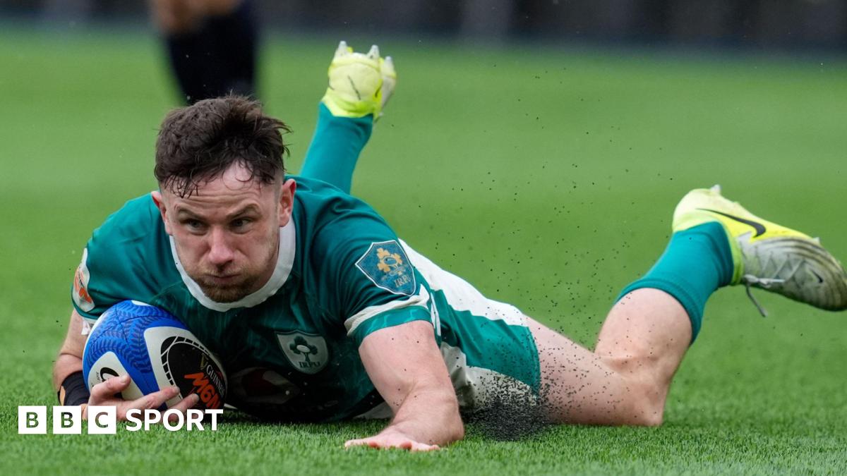 Hugo Keenan: Ireland full-back to miss All Blacks Test and remainder of autumn schedule