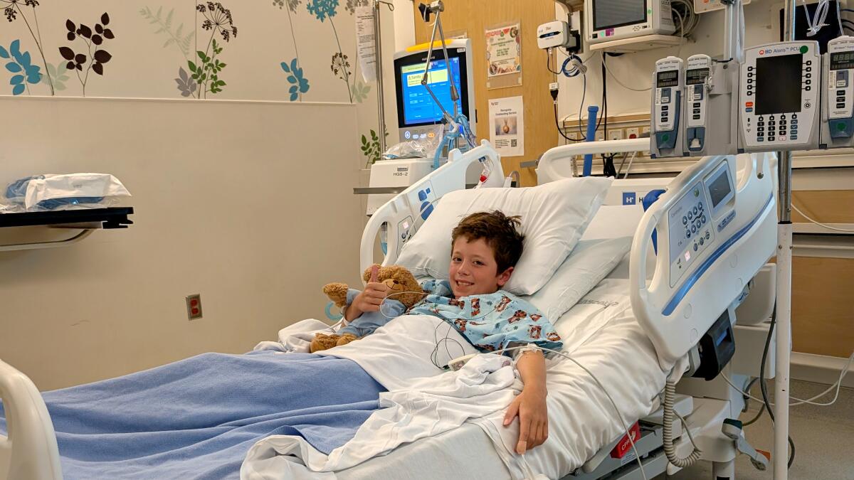 'I just wanted to help.' Father turns to 9-year-old son for lifesaving stem cell donation