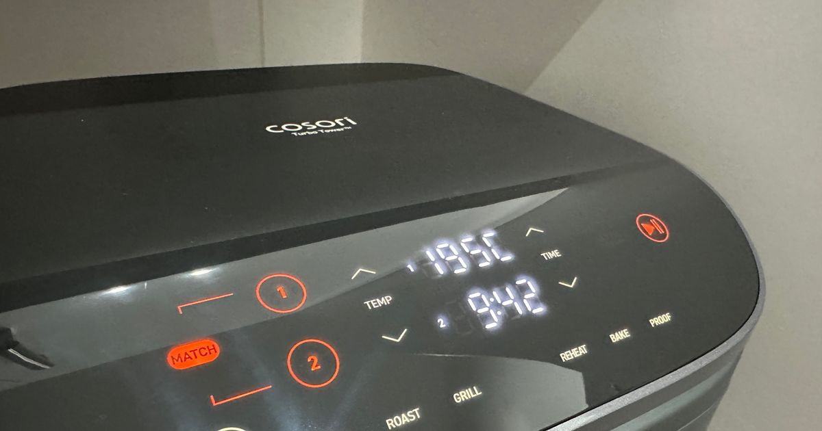 'I tried Cosori's dual-stacked air fryer and it's revolutionised how I use my kitchen' - The Mirror