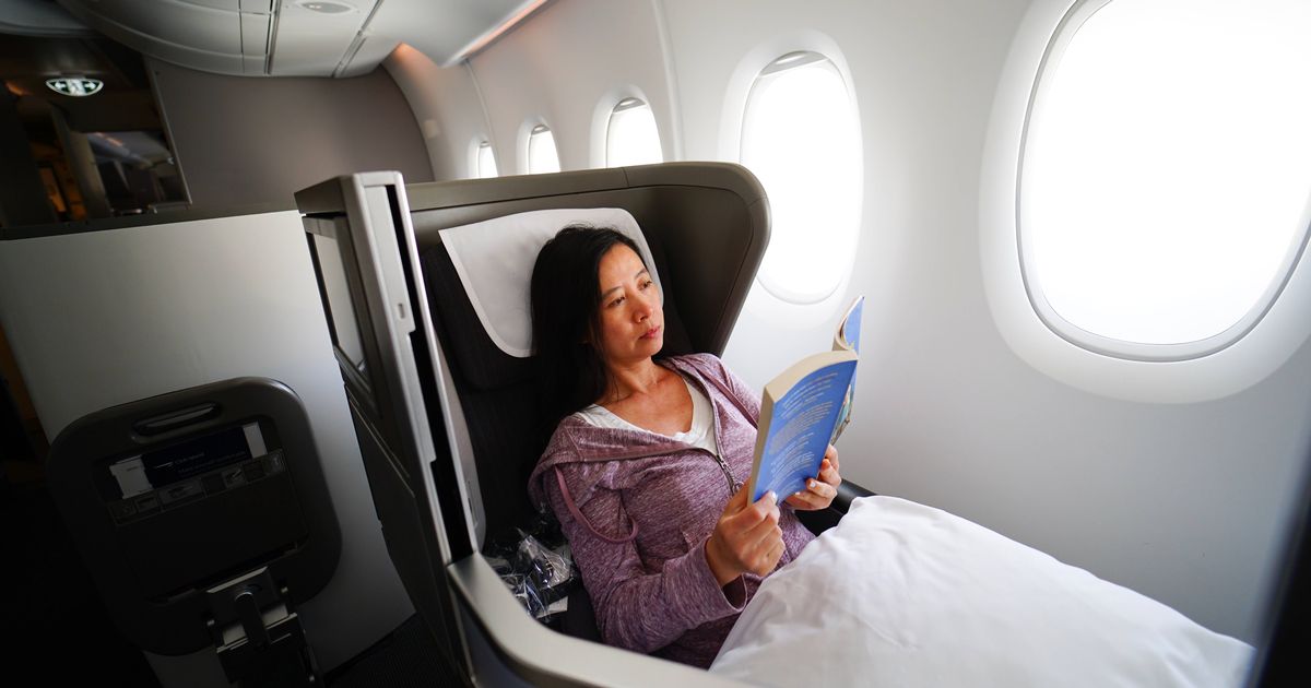 I've flown business class with 9 airlines  --  one really impressed me - The Mirror