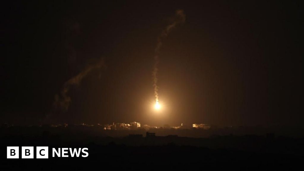Israel escalates bombardment as defence minister says 'Gaza is burning'