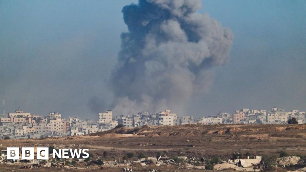 Israel escalates bombardment as defence minister says 'Gaza is burning'