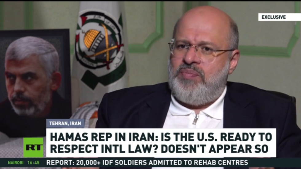 Israel must face global boycott - Hamas official  --  RT World News