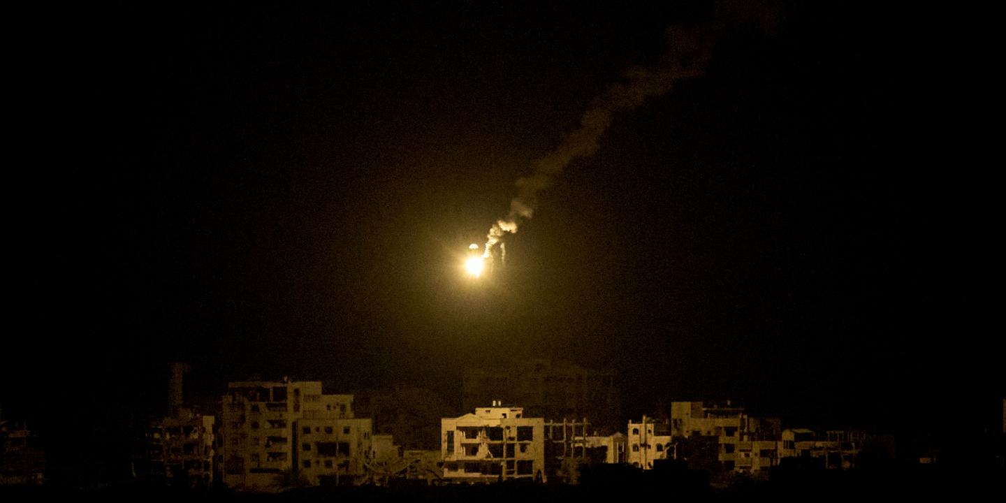 Israel's defense minister says 'Gaza is burning' after heavy strikes overnight in Gaza City