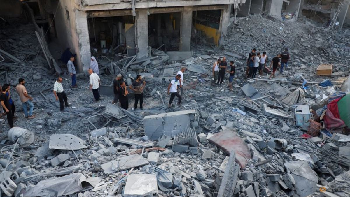 Israel says 'Gaza is burning' as it launches ground assault