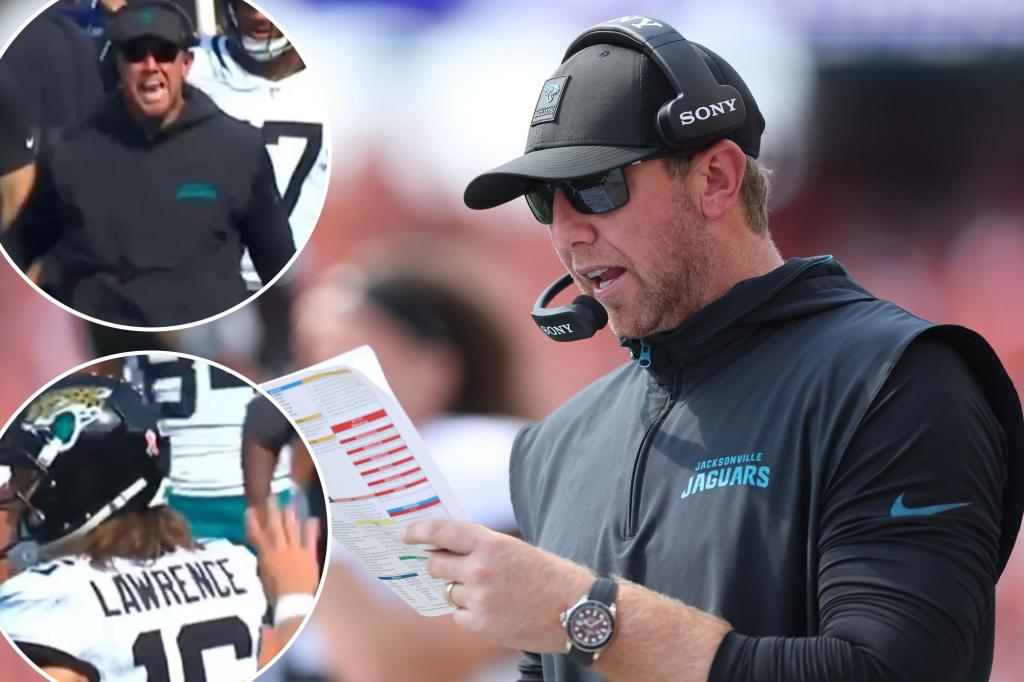 Jaguars coach Liam Coen speaks out after fiery exchange with Trevor...
