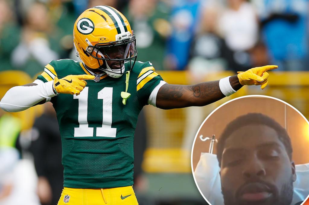 Jayden Reed sends bold Packers message  --  right after surgery:...