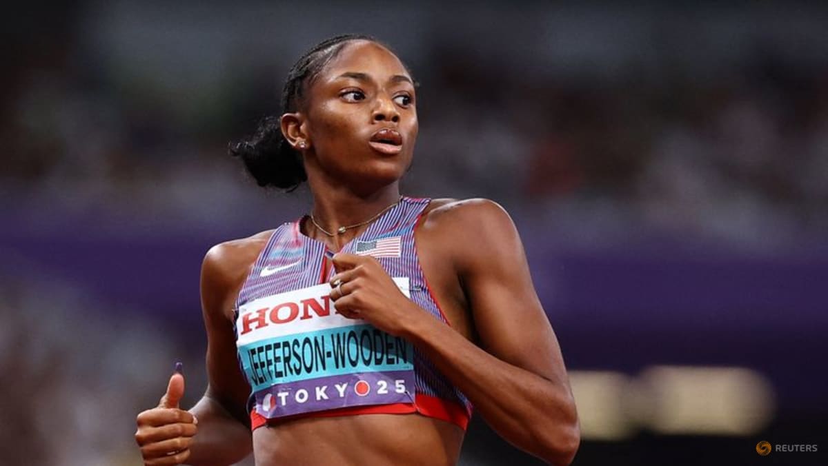 Jefferson-Wooden, Jackson on song in women's 200 semis