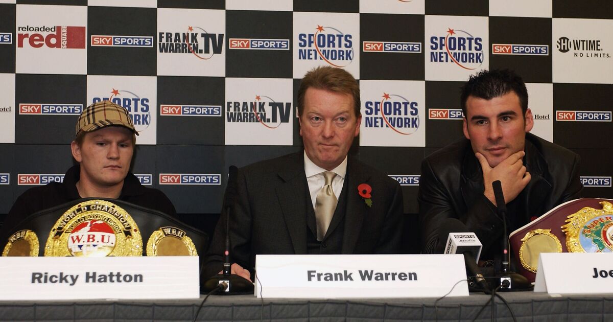 Joe Calzaghe's emotional Ricky Hatton tribute after boxing legend's tragic death