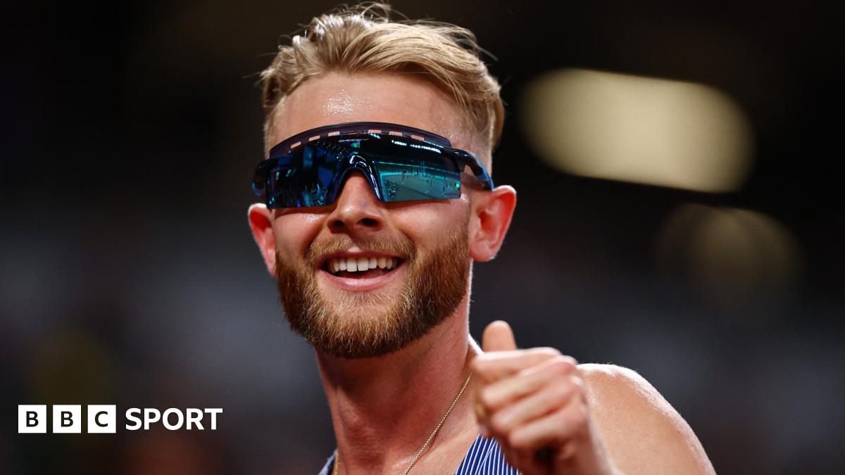 Josh Kerr makes 1500m final after finish line fall as Olympic champion Cole Hocker exits