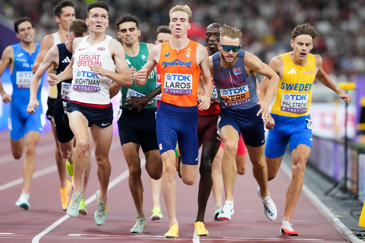 Josh Kerr ready for 'real battle' as Niels Laros qualifies quickest for world 1500m final
