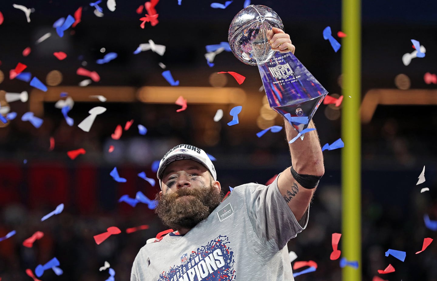 Julian Edelman's enshrinement in the Patriots Hall of Fame a testament to his perseverance, loyalty - The Boston Globe