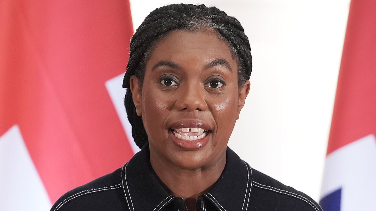 Kemi Badenoch: UK 'rewarding terrorism' with Palestinian recognition