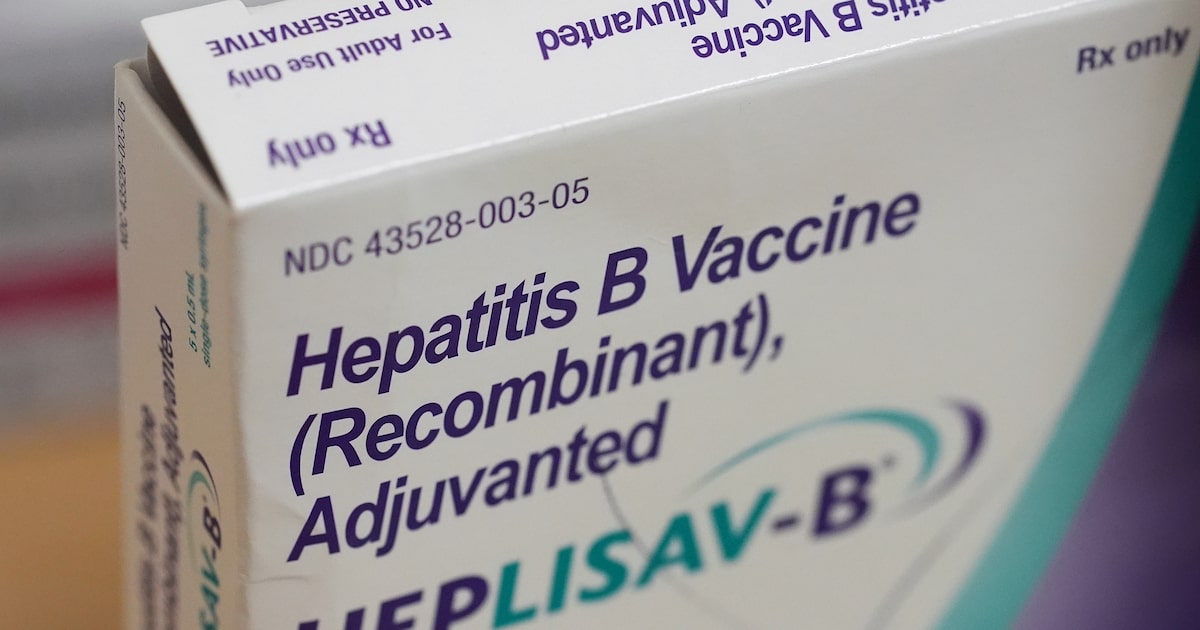 Kennedy's advisory panel set to vote on hepatitis B, MMRV vaccines
