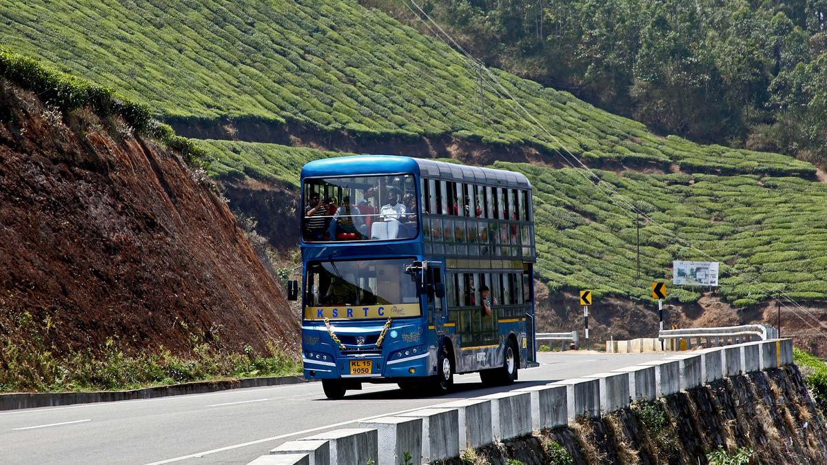 KSRTC to introduce one more double-decker service in Munnar