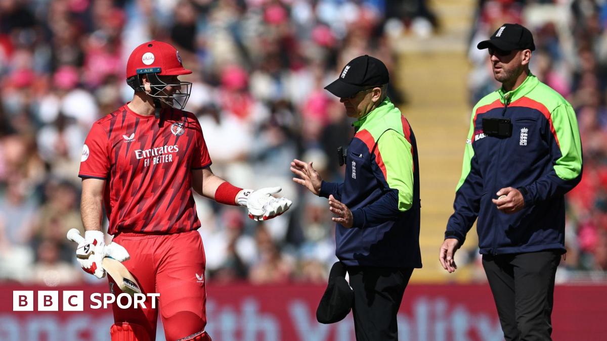 Lancashire: Red Rose complain to ECB about Liam Livingstone dismissal