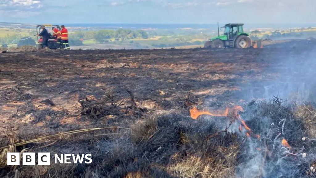 Langdale Moor fire: Don't ignore closure signs, brigade warns