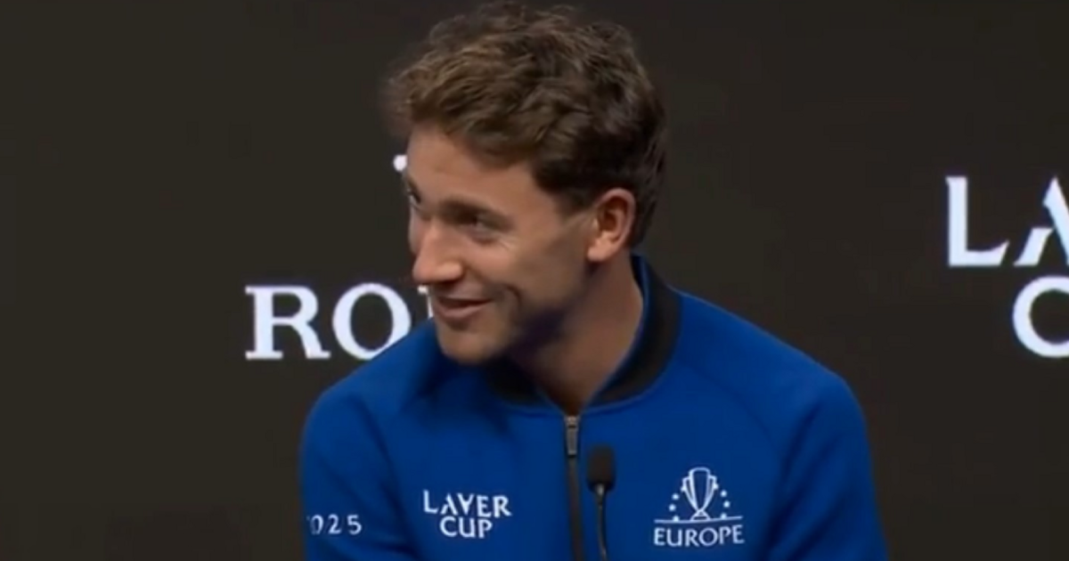 Laver Cup star gets spicy in press conference with cheeky Wimbledon comment