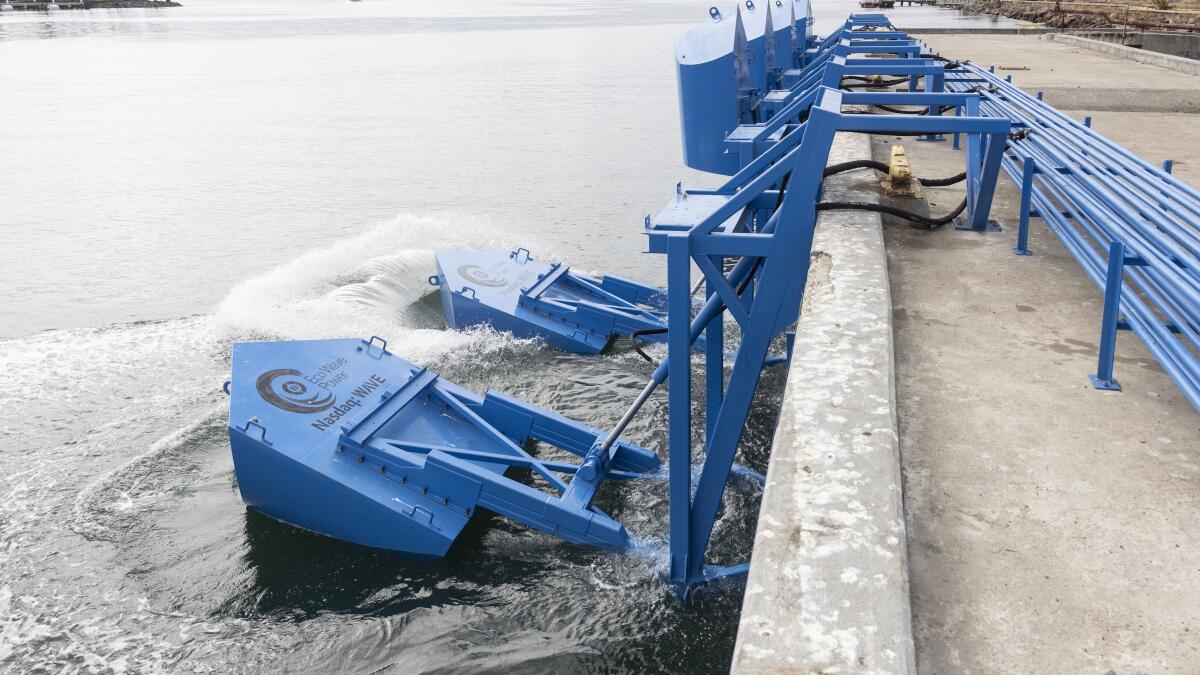 Letters to the Editor: California's wave motor projects have disappointed before. Will Eco Wave Power fare better?