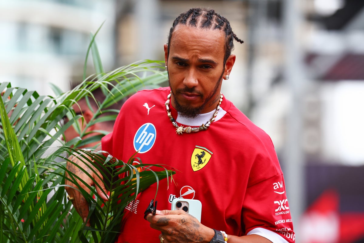 Lewis Hamilton says prospect of 2025 F1 win for Ferrari is 'far-fetched'