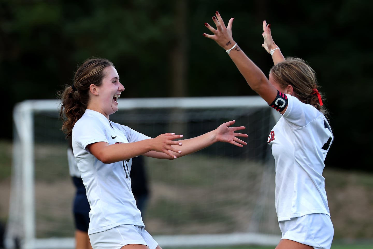 Lexington girls' soccer hadn't surrendered a goal all season. Enter Winchester senior Lily Ossen. - The Boston Globe