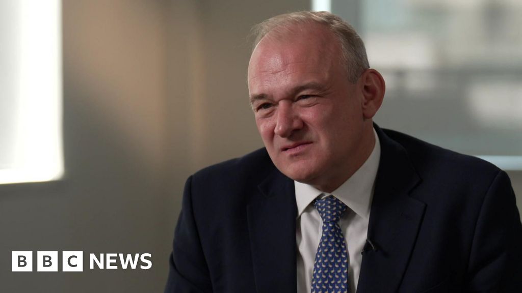 Liberal Democrat leader blames Trump for AstraZeneca move