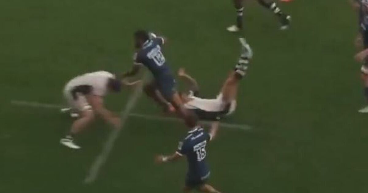 Louis Rees-Zammit gets brutal return to rugby in first game since NFL trials