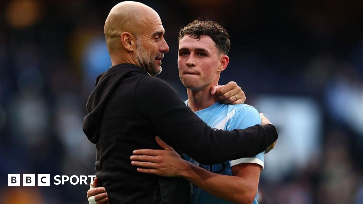 Man City 2-0 Napoli: Pep Guardiola on Phil Foden