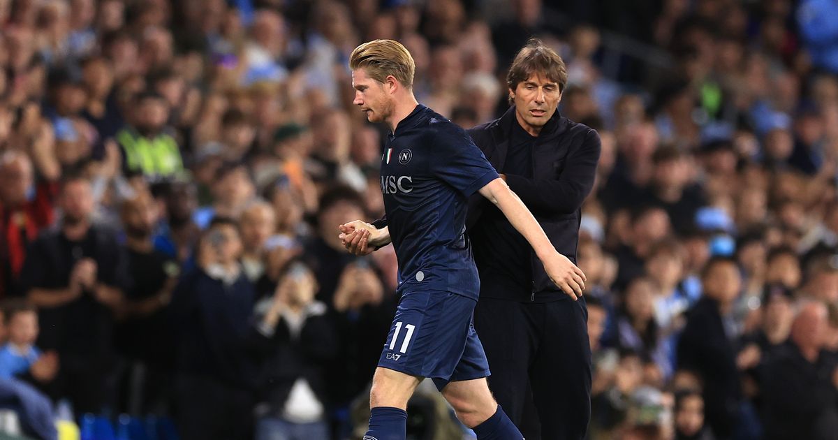 Man City supporters fume at brutal Kevin De Bruyne decision that sparks Man Utd point - The Mirror
