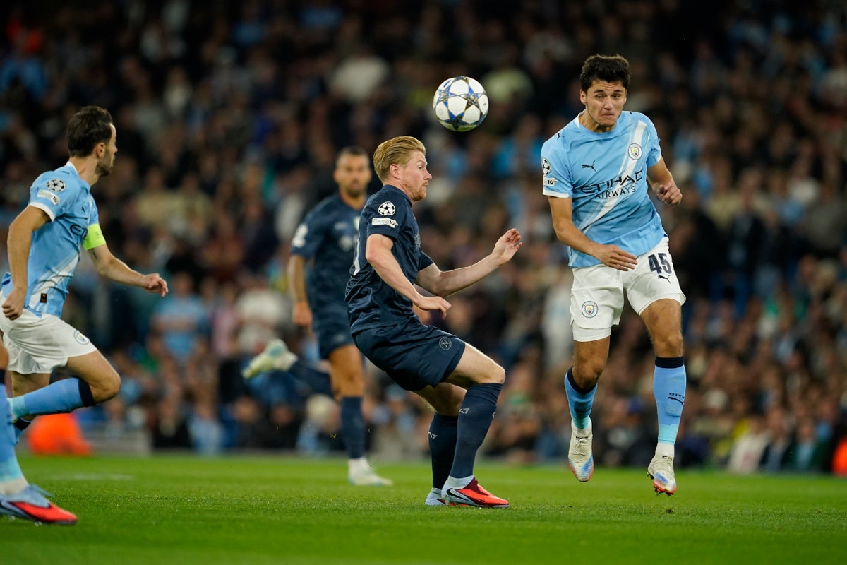 Man City v Napoli live: Kevin De Bruyne returns to the Etihad in Champions League