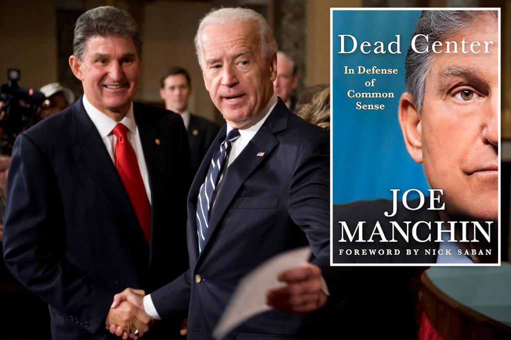 Manchin ripped Biden for 'sending a f---ing check to everyone,'...
