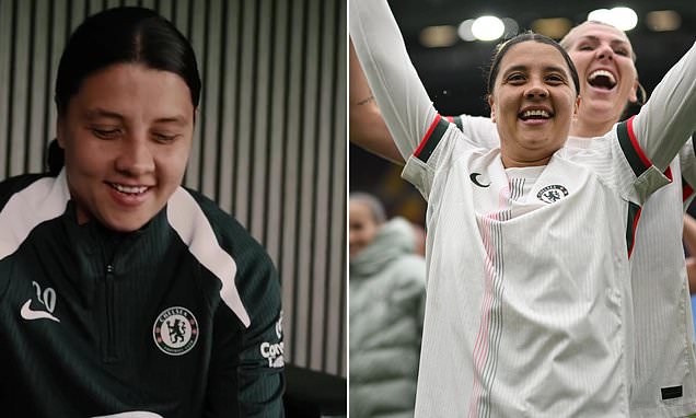 Matildas star Sam Kerr's gift after finally reaching 100 goals